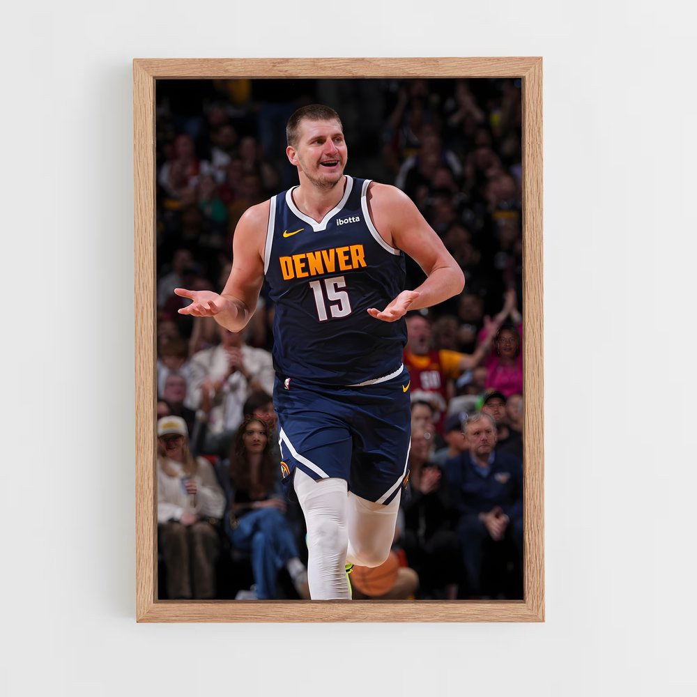 Poster L’Éclair de Nikola – affiche Basketball (vue 4)
